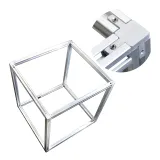 3 Way Connector For 20mm Profile - Angle & Detail View | Superb Tech India
