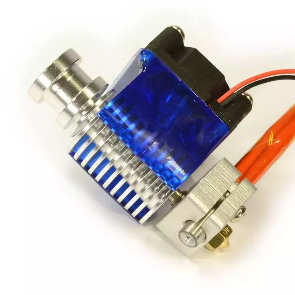 V6 Hotend Kit 12V Direct Drive Extruder For E3D With Silicone Sock - Dimensions & Specs