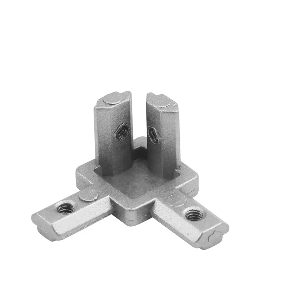 3 Way Connector For 20mm Profile - Main Product View | Superb Tech India