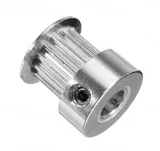 GT2 Pulley 16 Teeth 5mm Bore 6mm Width - Package & Accessories Included | Superb Tech India