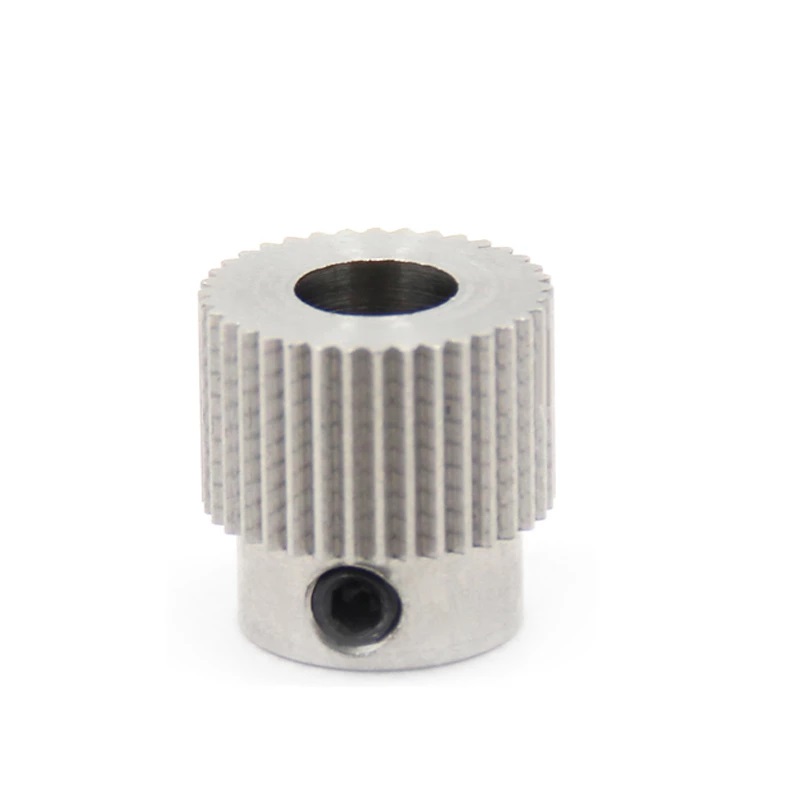 MK8 36 Tooth Extrusion Gear Stainless Steel - Mounting & Wiring