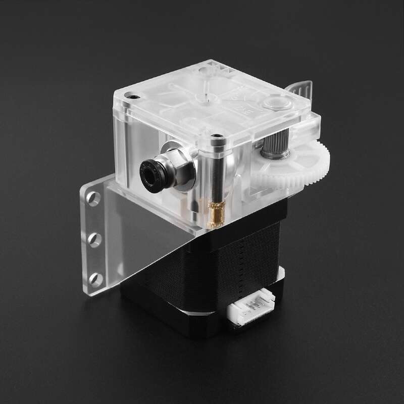 Titan Extruder Kit Transparent for 1.75mm Filament - Dimensions & Specs