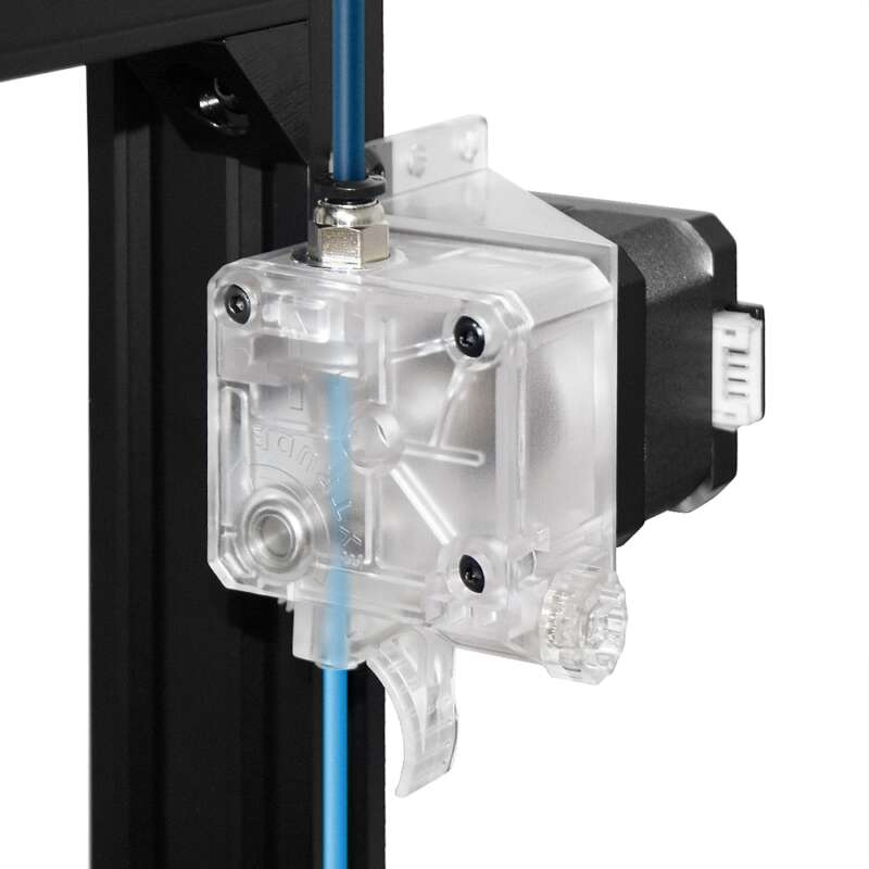 Titan Extruder Kit Transparent for 1.75mm Filament - Package & Accessories