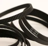 GT2 Closed Loop Rubber Timing Belt 188mm length 6mm Width - Angle & Detail View | Superb Tech India
