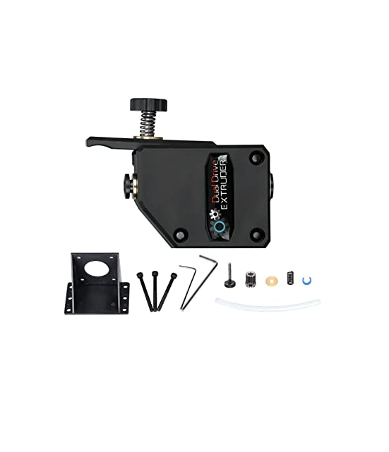 BMG Black Dual Gear Extruder Kit - Mounting & Wiring