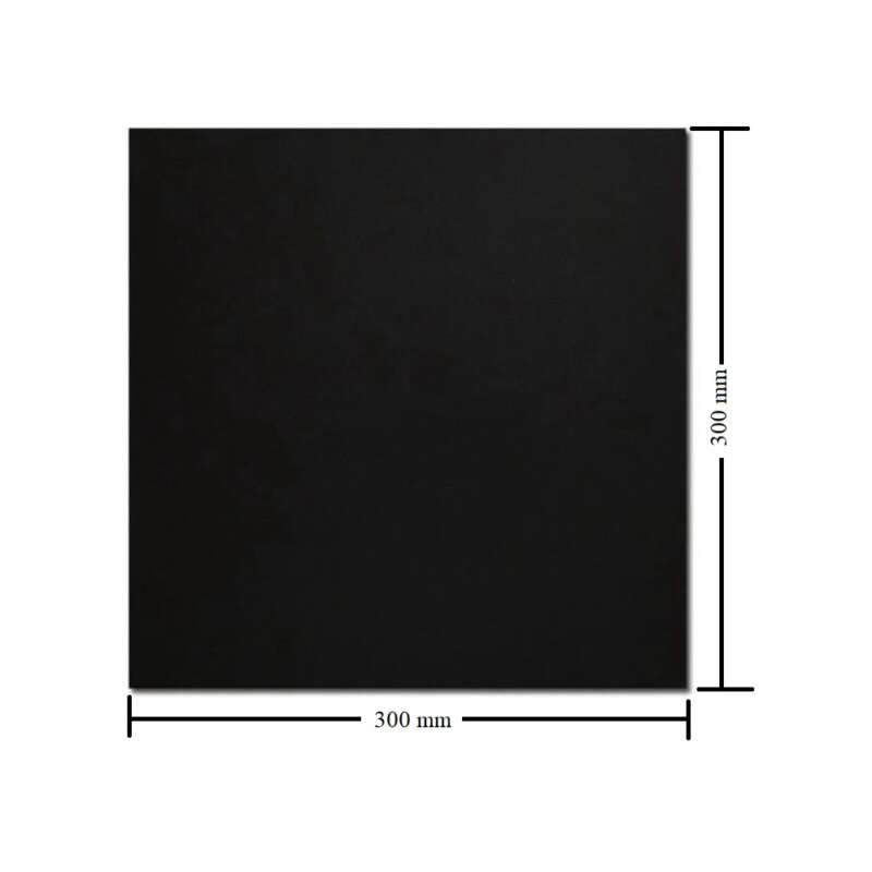 Frosted Sticker Sheet 300mm x 300 mm For 3D Printer Heated Bed - Package & Accessories