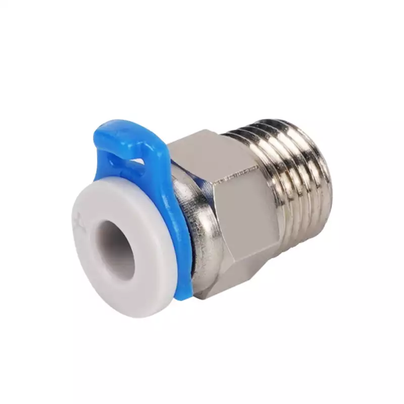 JP4-01 Pneumatic Connector M10 Stainless Steel For 3D - Main View