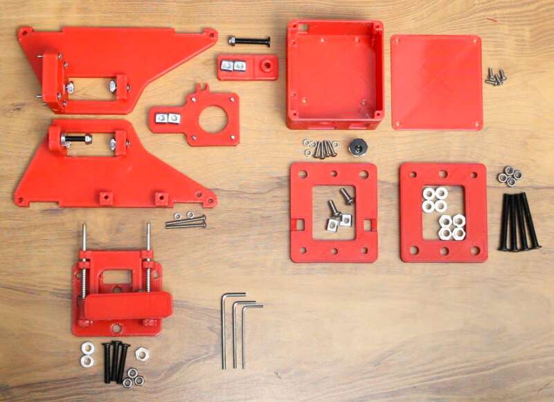 2D Pen Plotter Writing Machine V2 3D Printed Parts - Mounting & Wiring
