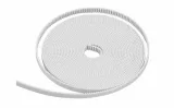 White GT2 Timing Belt PU Steel Core 6mm Width 1 Meter for 3D Printer/CNC - Main Product View | Superb Tech India