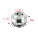 GT2 Pulley 40 Teeth 6mm Width 12mm Bore - Dimensions & Technical Specifications | Superb Tech India