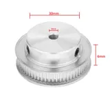 GT2 Pulley 60 Teeth 5mm Bore 10mm Width - Dimensions & Technical Specifications | Superb Tech India