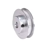GT2 Pulley 60 Teeth 5mm Bore 10mm Width - Angle & Detail View | Superb Tech India