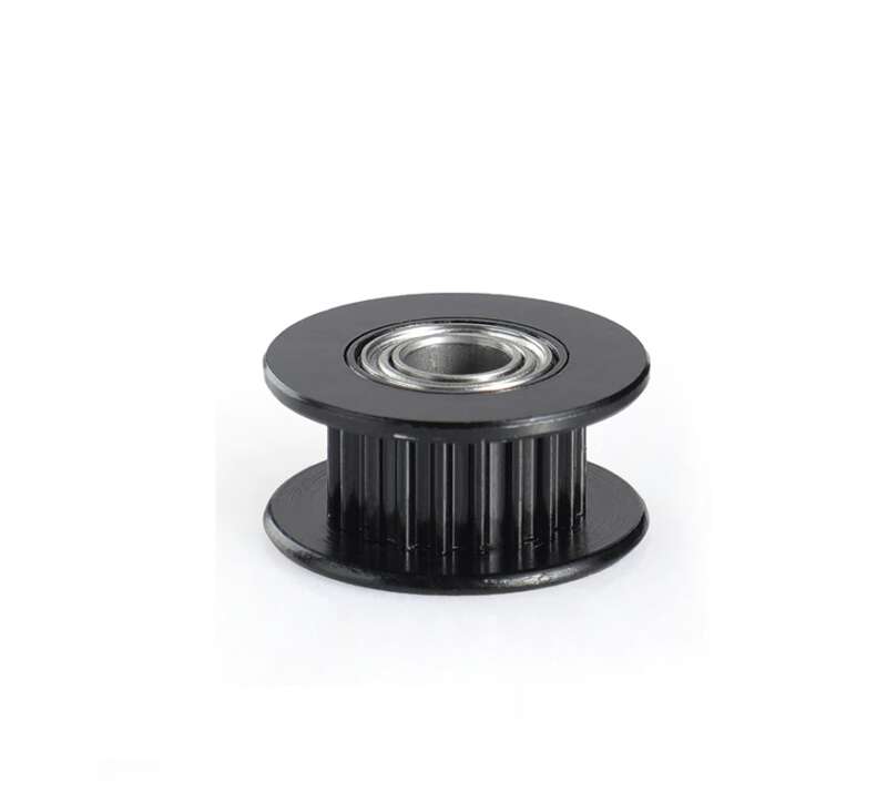 GT2 Idler Pulley 20 Teeth 6mm Width 4mm Bore Black - Main View
