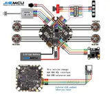 JHEMCU GHF405AIO-HD Betaflight F405 FPV Flight Controller with 40A ESC PWM Dshot600 2-6S - Mounting, Pinout & Wiring Overview | Superb Tech India