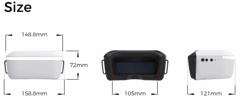 CADDX Walksnail Avatar HD Goggles L