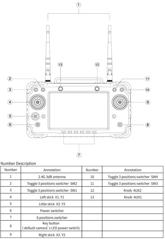 The Skydroid H16 Pro