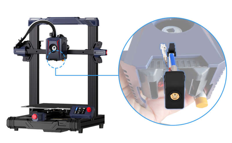 Kobra 2 Hotend Kit For Anycubic Kobra 2 Series - Close-up Detail