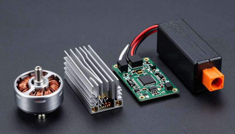 The Anatomy of Flight: Essential Parts of a Drone Explained (Motors, ESC, Flight Controller, Battery)