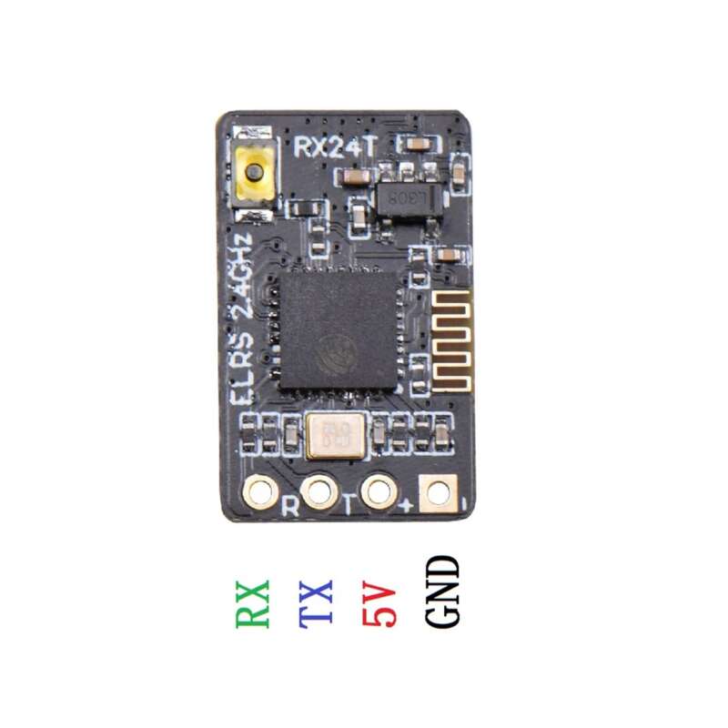 JHEMCU ExpressLRS RX24T 2.4G ELRS Receiver for FPV Drone - Mounting & Wiring