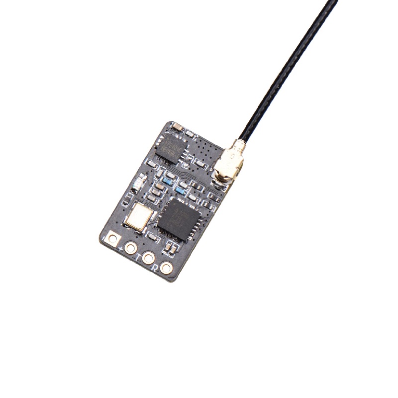 JHEMCU ExpressLRS RX24T 2.4G ELRS Receiver for FPV Drone - Angle & Perspective