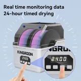 KINGROON 3D Filament Dry Box | Dual Roll 2KG 3D Printing Filament Dryer 40–60°C - Mounting, Pinout & Wiring Overview | Superb Tech India